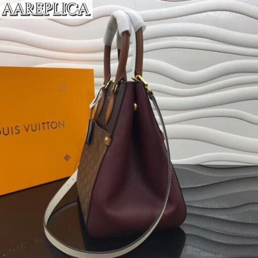 Replica Louis Vuitton Fold Tote MM Monogram Calfskin M45409 BLV351 3