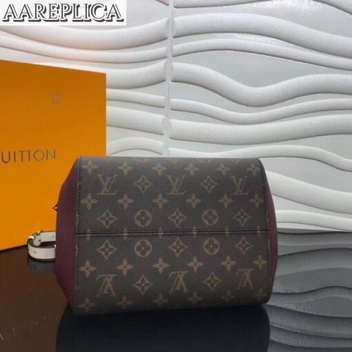 Replica Louis Vuitton Fold Tote MM Monogram Calfskin M45409 BLV351 5