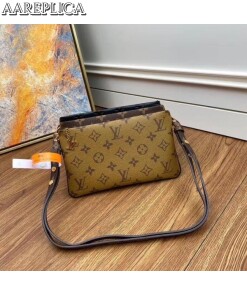 Replica Louis Vuitton LV3 Pouch Monogram Reverse Canvas M45412 BLV328 2