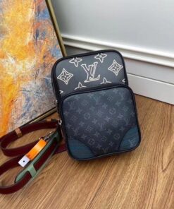 Replica Louis Vuitton Amazone Sling Bag Monogram Eclipse M45439 BLV862 2