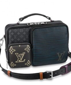 Replica Louis Vuitton Messenger Multipocket Monogram Eclipse M45457 BLV905