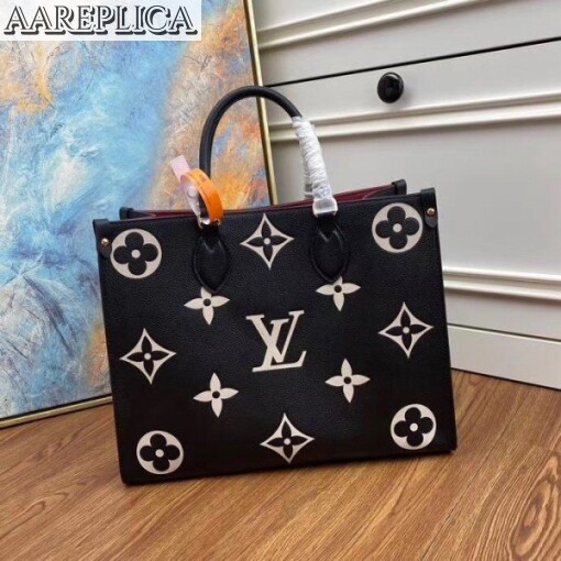 Replica Louis Vuitton Onthego MM Bag Monogram Empreinte M45495 BLV587 2