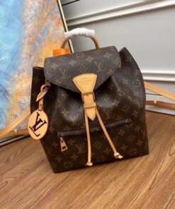 Replica Louis Vuitton Montsouris PM Backpack Monogram M45501 BLV013 2