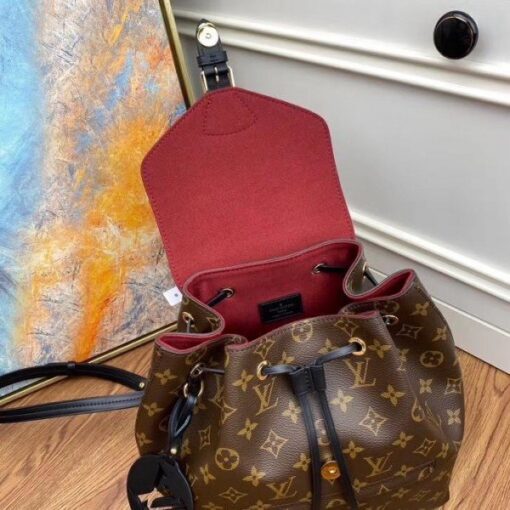 Replica Louis Vuitton Montsouris PM Backpack Monogram M45515 BLV028 9