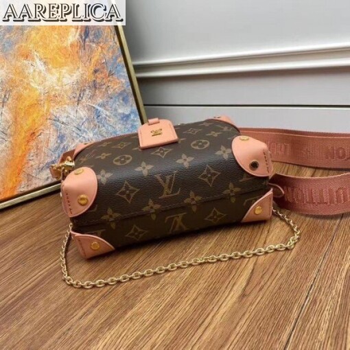 Replica Louis Vuitton Petite Malle Souple Bag Monogram M45531 BLV332 5