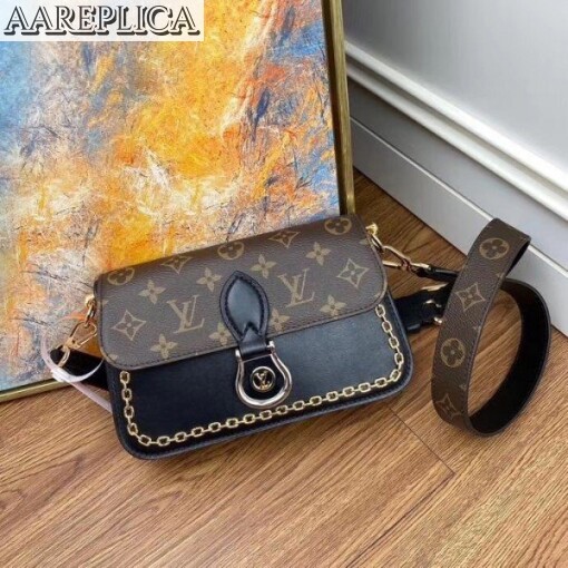 Replica Louis Vuitton Neo Saint Cloud Bag Monogram Calfskin M45559 BLV337 2