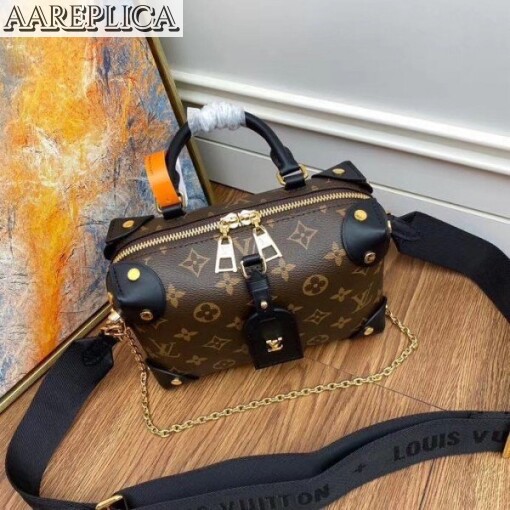 Replica Louis Vuitton Petite Malle Souple Bag Monogram M45571 BLV331 3