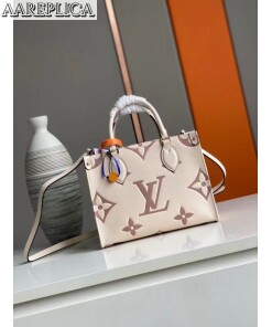 Replica Louis Vuitton Onthego PM Bag Monogram Empreinte M45654 BLV505 2