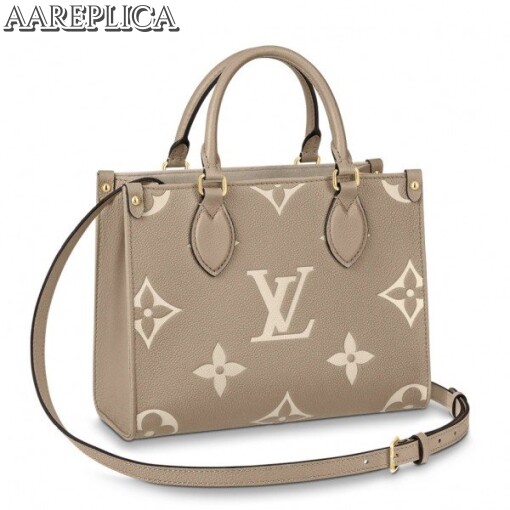 Replica Louis Vuitton OnTheGo PM Bag Monogram Empreinte M45779 BLV515