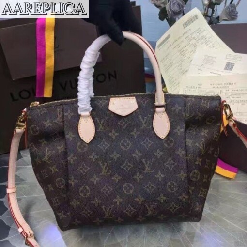 Replica Louis Vuitton Turenne MM Bag Monogram Canvas M48814 BLV444 2