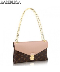 Replica Louis Vuitton Pallas Chain Bag Monogram Canvas M50069 BLV442