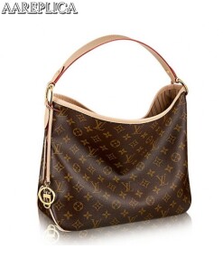 Replica Louis Vuitton Delightful MM Bag Monogram Canvas M50156 BLV439