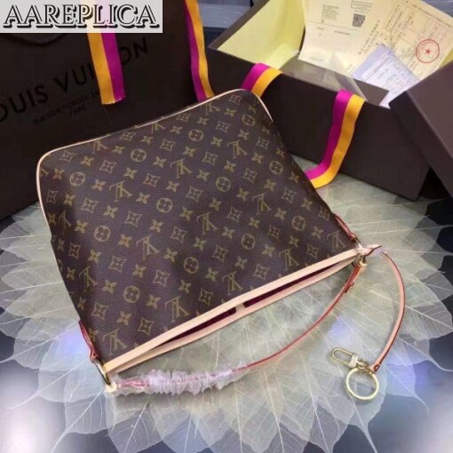 Replica Louis Vuitton Delightful MM Bag Monogram Canvas M50157 BLV425 3