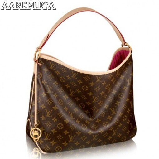 Replica Louis Vuitton Delightful MM Bag Monogram Canvas M50157 BLV425