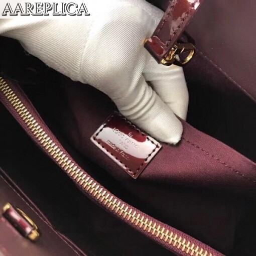 Replica Louis Vuitton Montaigne BB Bag Monogram Vernis M50403 BLV607 8