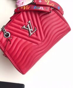 Replica Louis Vuitton Red New Wave Chain Tote M51497 BLV647 2