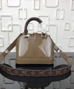 Replica Louis Vuitton Alma BB Bag Patent Leather M51904 BLV660 2