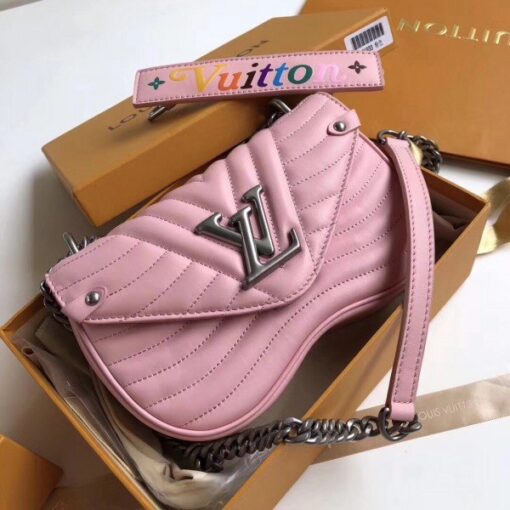 Replica Louis Vuitton Pink New Wave Chain Bag PM M51933 BLV644 2