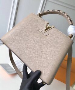 Replica Louis Vuitton Capucines BB Bag With XOXO Motif Handle M52384 BLV814 2