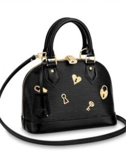 Replica Louis Vuitton Alma BB Bag Love Lock M52884 BLV226