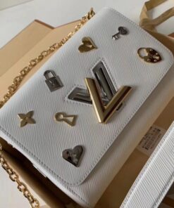 Replica Louis Vuitton TWIST MM Epi g Love Lock M52890 BLV227 2