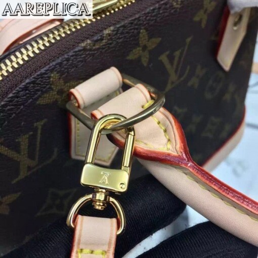 Replica Louis Vuitton Alma BB Bag Monogram Canvas M53152 BLV311 7