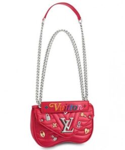 Replica Louis Vuitton Love Lock New Wave Chain Bag PM M53213 BLV624