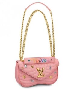 Replica Louis Vuitton Love Locks New Wave Chain Bag MM M53214 BLV625