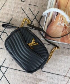 Replica Louis Vuitton Black New Wave Camera Bag M53682 BLV652 2