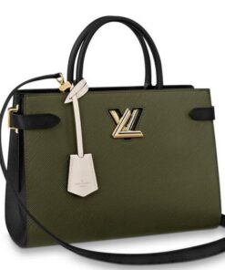 Replica Louis Vuitton Kaki Twist Tote Epi Leather M53726 BLV146