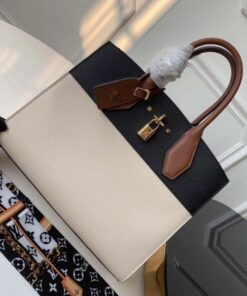 Replica Louis Vuitton Beige City Steamer MM Tri-colour Bag M53755 BLV790 2