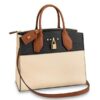 Replica Louis Vuitton Prune City Steamer MM Bi-color Bag M54867 BLV792 10