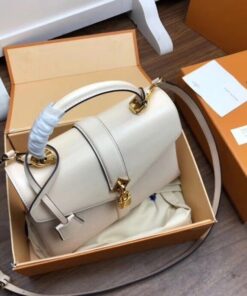 Replica Louis Vuitton Creme Rose Ees Vents PM Bag M53822 BLV745 2