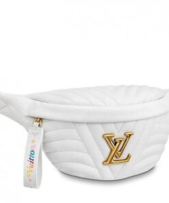 Replica Louis Vuitton White New Wave Bum Bag M53861 BLV638