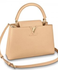 Replica Louis Vuitton Capucines PM Bag Taurillon Leather M54296 BLV845