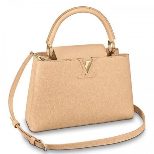 Replica Louis Vuitton Capucines PM Bag Taurillon Leather M54296 BLV845