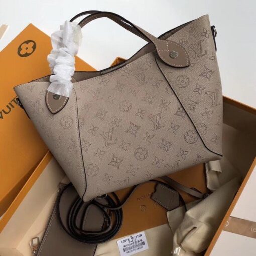 Replica Louis Vuitton Hina PM Bag Mahina Leather M54351 BLV259 2