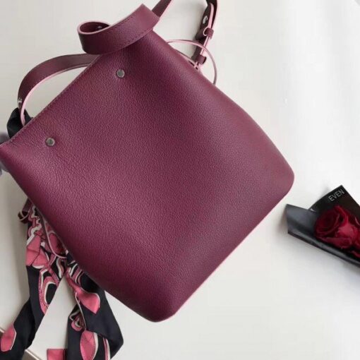 Replica Louis Vuitton Bordeaux Lockme Bucket Bag M54680 BLV761 3