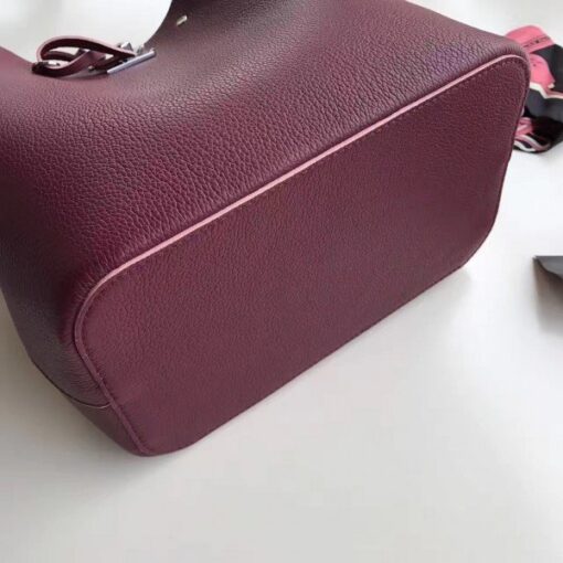 Replica Louis Vuitton Bordeaux Lockme Bucket Bag M54680 BLV761 5