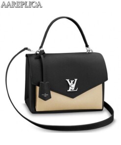 Replica Louis Vuitton Vanille Noir My Lockme Bag M54878 BLV751