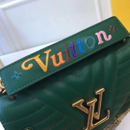 Replica Louis Vuitton Green New Wave Chain Bag PM M55021 BLV657 5