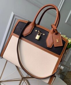 Replica Louis Vuitton City Steamer MM Tri-colour Bag M55062 BLV794 2