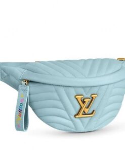 Replica Louis Vuitton Bleu Porcelaine New Wave Bumbag M55331 BLV633