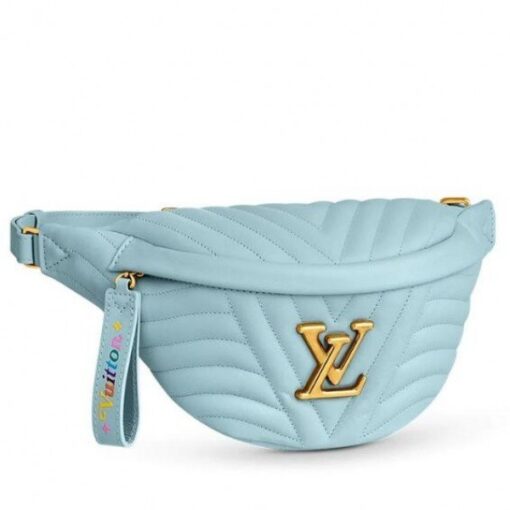 Replica Louis Vuitton Bleu Porcelaine New Wave Bumbag M55331 BLV633