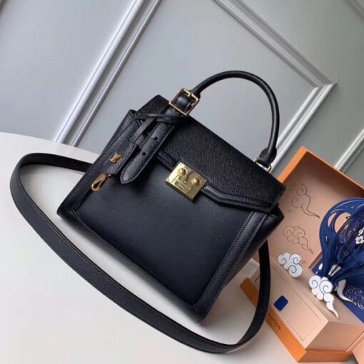 Replica Louis Vuitton Black The LV Arch Bag M55335 BLV783 2