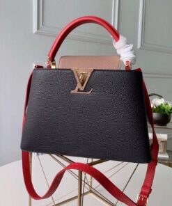 Replica Louis Vuitton Capucines PM Bag Multicolour Taurillon M55358 BLV839 2