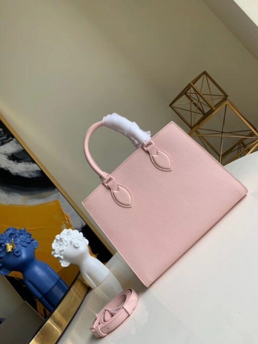 Replica Louis Vuitton White Lockme Tote PM Bag M55818 BLV779 5