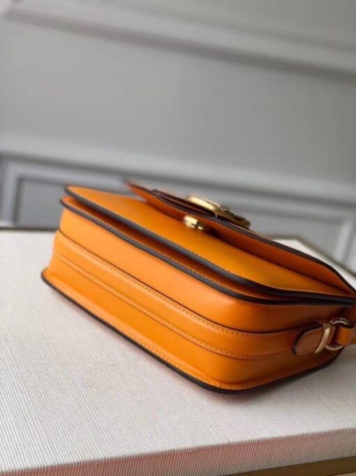 Replica Louis Vuitton LV Pont 9 Bag In Orange Calfskin M55946 BLV687 5