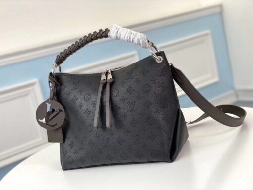 Replica Louis Vuitton Beaubourg Hobo MM Mahina Leather M56073 BLV233 2