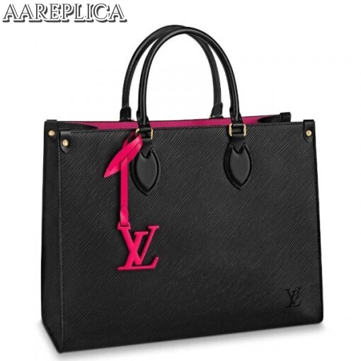 Replica Louis Vuitton Onthego MM Bag Epi Leather M56080 BLV172